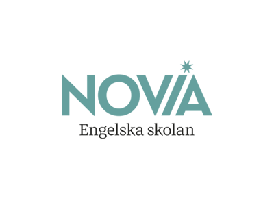 Novia engelska skolan logo